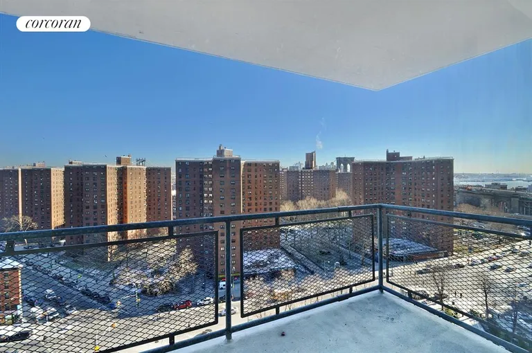 New York City Real Estate | View 165 Park Row, 14F | Terrace | View 5