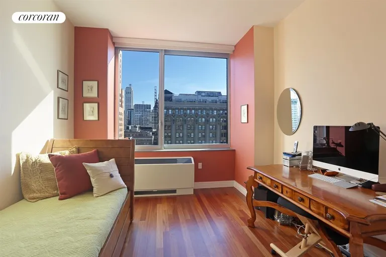 New York City Real Estate | View 30 West Street, PH3C | 2nd Bedroom | View 5