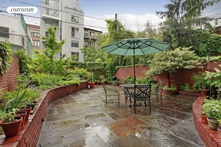 New York City Real Estate | View 94 Wyckoff Street, Garden | Landscaped Private Garden | View 3