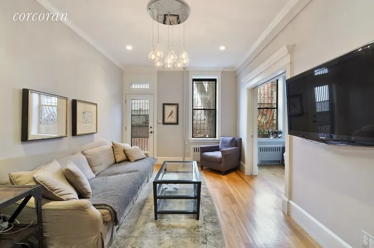New York City Real Estate | View 94 Wyckoff Street, Garden | South Facing Living Room | View 2
