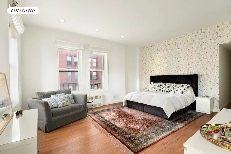 New York City Real Estate | View 67 Hudson Street, 4A | Massive Corner Master Bedroom | View 5