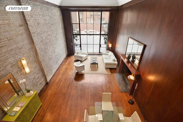 New York City Real Estate | View 343 East 84th Street | Main Room from Mezzanine | View 3