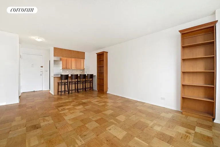 New York City Real Estate | View 130 West 67th Street, 16G | Livving Room | View 5