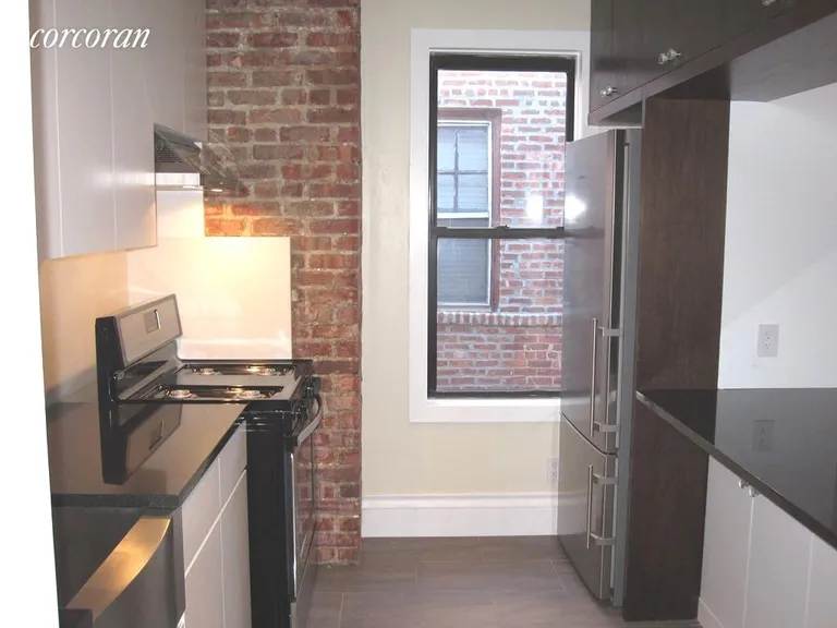 New York City Real Estate | View 73 Coffey Street, 1 | Windowed kitchen with new appliances | View 2