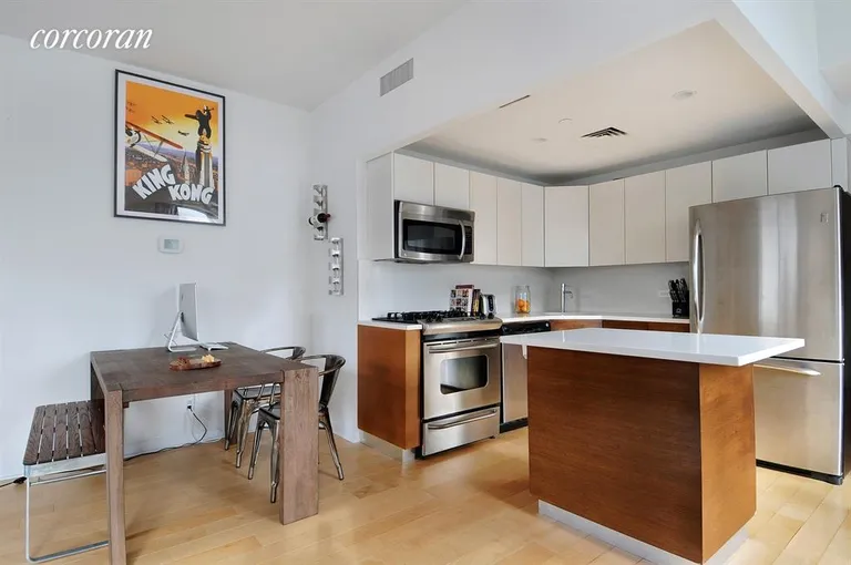 New York City Real Estate | View 133 Water Street, 11D | Open kitchen w/ center island | View 2