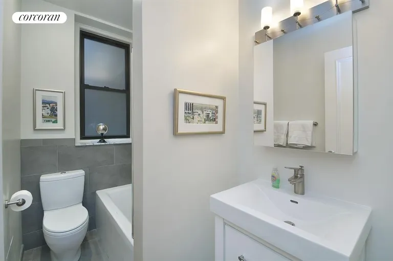New York City Real Estate | View 255 West 84th Street, 1F | Windowed Bathroom with New Fixtures. | View 5