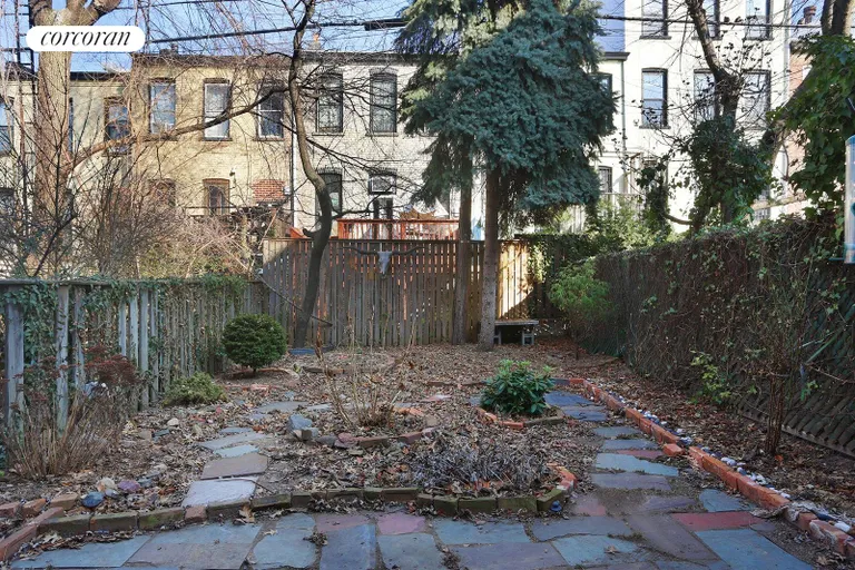 New York City Real Estate | View 515 10th Street | North-facing garden | View 5