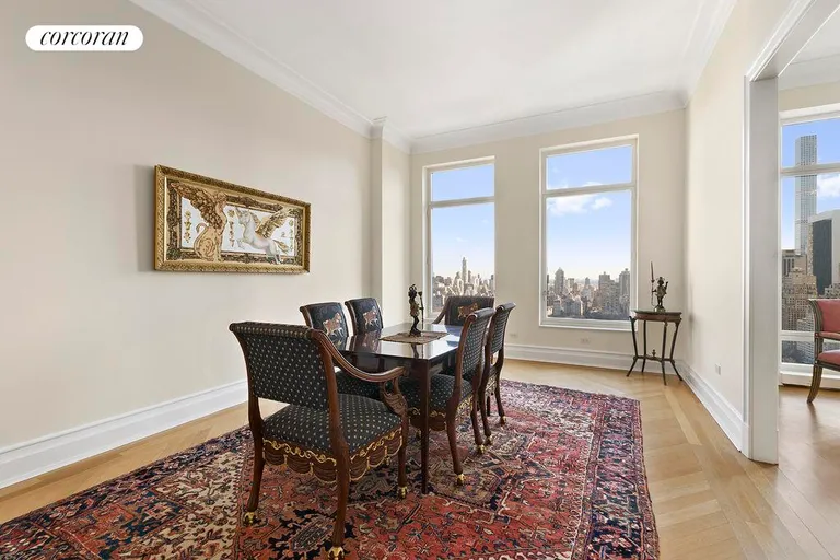New York City Real Estate | View 15 Central Park West, 30B | Spacious Dining Room | View 3