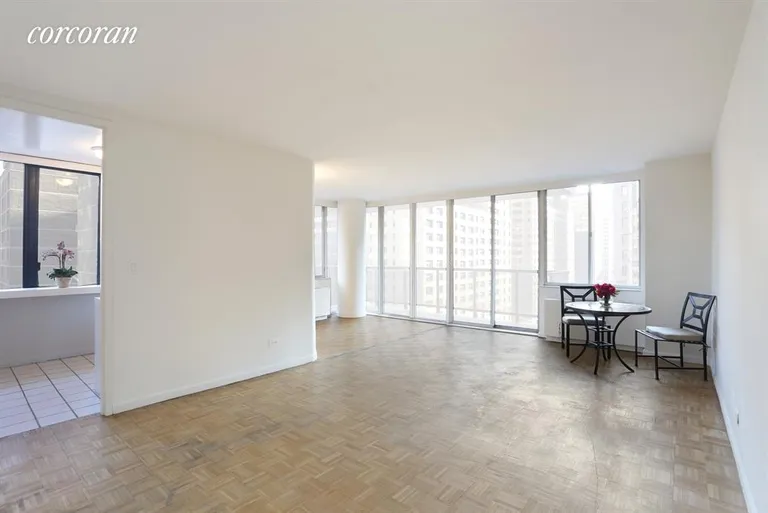 New York City Real Estate | View 255 East 49th Street, 10D | Living Room / Dining Room | View 2
