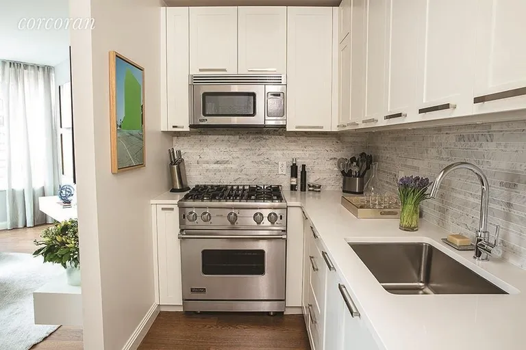 New York City Real Estate | View 200 East 94th Street, 2315 | Viking and SubZero kitchen appliances | View 2
