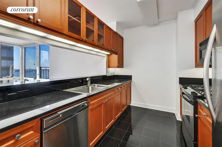 New York City Real Estate | View 220 Riverside Boulevard, 29F | Kitchen | View 3