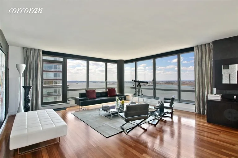 New York City Real Estate | View 30 West Street, 30F | 3 Beds, 3 Baths | View 1