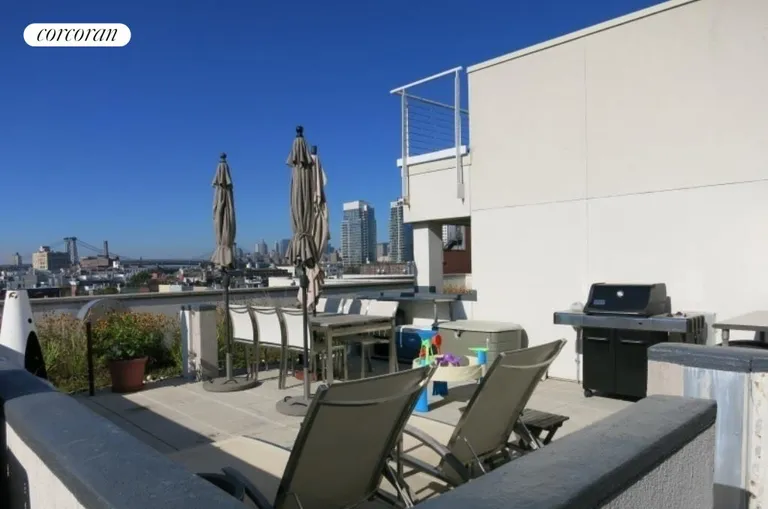New York City Real Estate | View 125 North 10th Street, S4D | Cabana with gas grill included | View 9