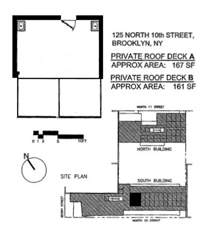 125 North 10th Street, S4D | floorplan | View 11