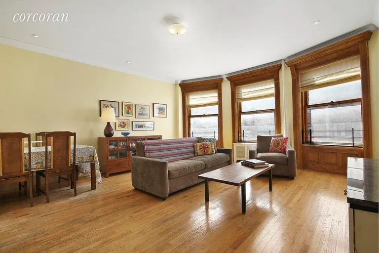 New York City Real Estate | View 831 Carroll Street, 3 | 2 Beds, 1 Bath | View 1