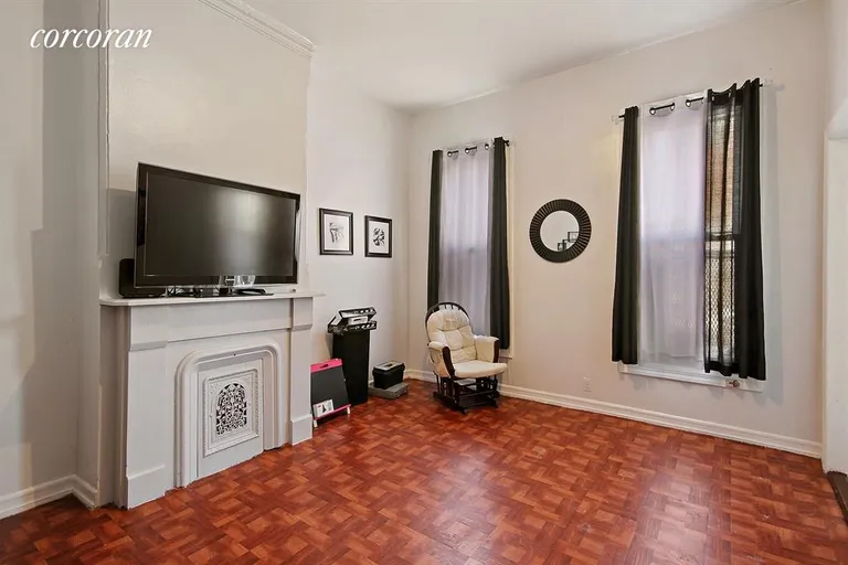 New York City Real Estate | View 33 Woodbine Street | Living Room | View 2