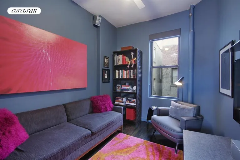 New York City Real Estate | View 340 West 19th Street, 22 | Media Room (2nd Bedroom) | View 6