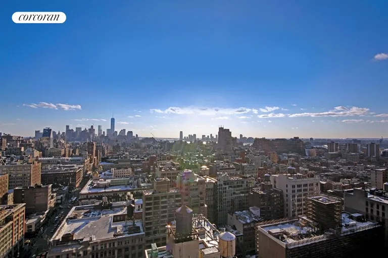 New York City Real Estate | View 101 West 24th Street, 26B | Amazing open views both South and West! | View 3