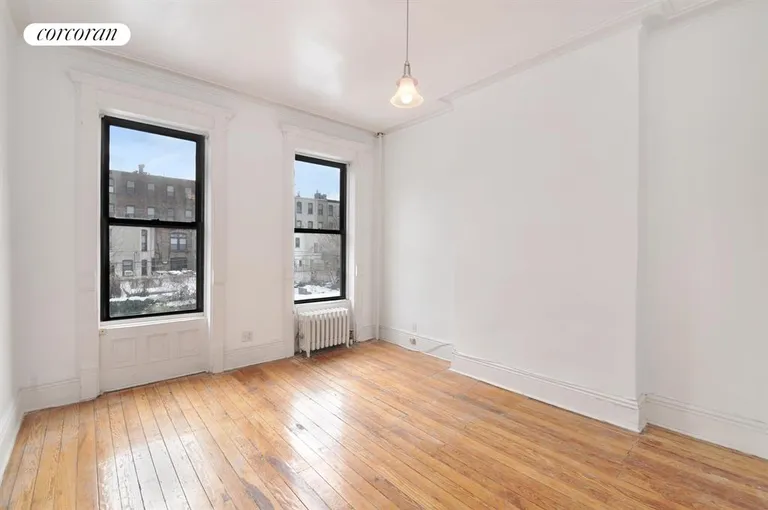 New York City Real Estate | View 398 Park Place, 2 | South Facing Bedroom  | View 4