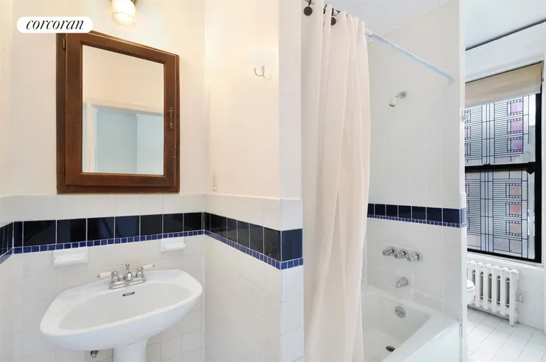 New York City Real Estate | View 398 Park Place, 2 | Porcelain Tiled Bathroom | View 5