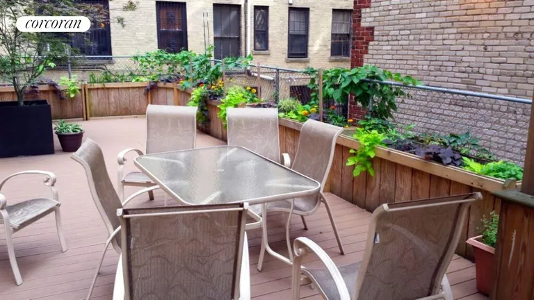 New York City Real Estate | View 78 8th Avenue, 5K | Common Courtyard and Garden | View 13