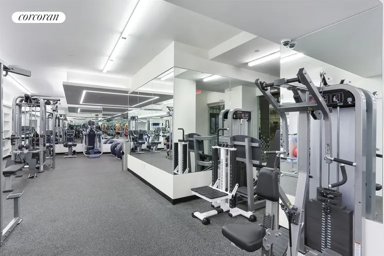 New York City Real Estate | View 345 West 58th Street, 15Y | Gym | View 3