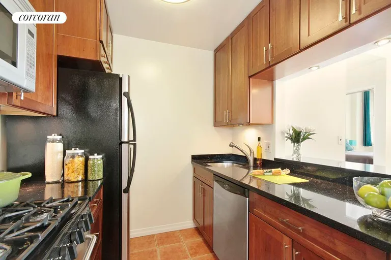 New York City Real Estate | View 96 Schermerhorn Street, 10B | Renovated Kitchen with passthrough | View 3