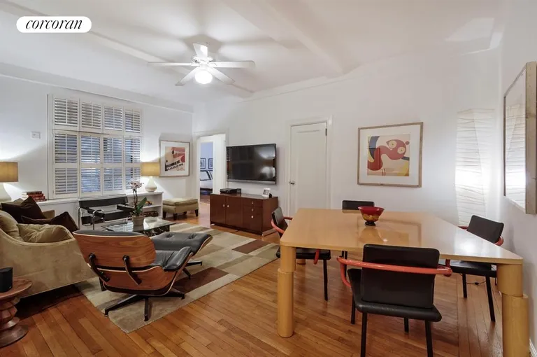 New York City Real Estate | View 150 East 49th Street, 6C | Open Living & Dining Room | View 3