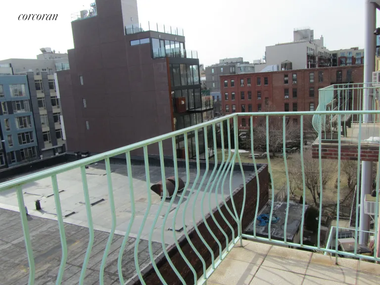 New York City Real Estate | View 234 North 12th Street, 3-R | Balcony | View 7