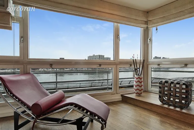 New York City Real Estate | View 1 Gracie Terrace, 2D | Enclosed Terrace | View 2