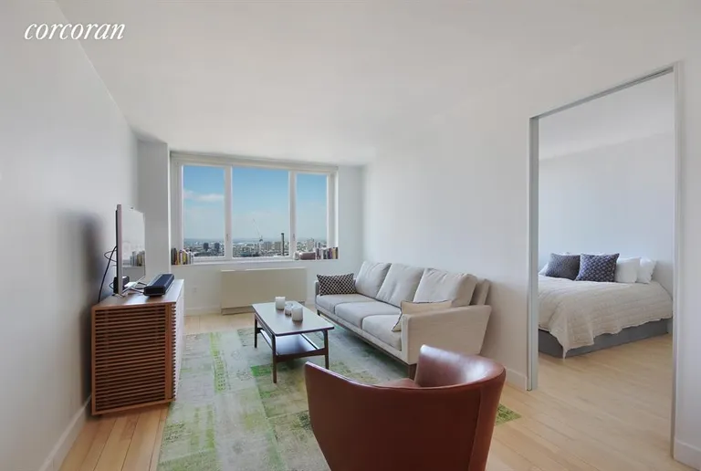 New York City Real Estate | View 322 West 57th Street, 53U | 1 Bed, 1 Bath | View 1