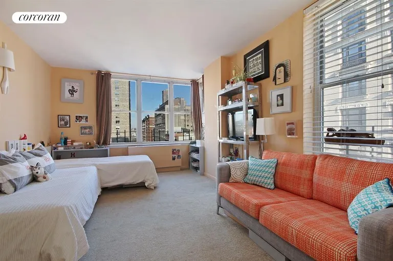 New York City Real Estate | View 2250 Broadway, 11C | Corner master bedroom with walk in closet | View 3