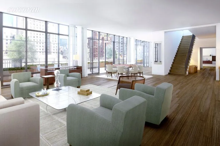 New York City Real Estate | View 140 West 12th Street, PH8 | 3 Beds, 3 Baths | View 1