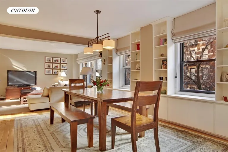 New York City Real Estate | View 333 East 55th Street, 4FG | South-facing dining room. | View 3