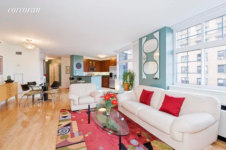 New York City Real Estate | View 272 West 107th Street, 11D | Dining/Living Room | View 2