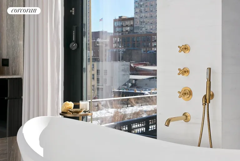 New York City Real Estate | View 505 West 19th Street, 4W | Master Bathroom | View 5