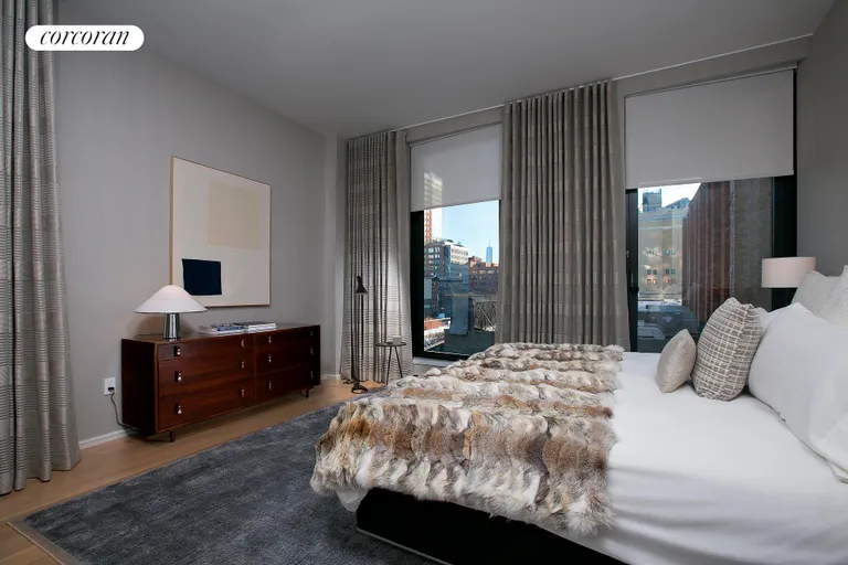 New York City Real Estate | View 505 West 19th Street, 4W | Master Bedroom | View 4