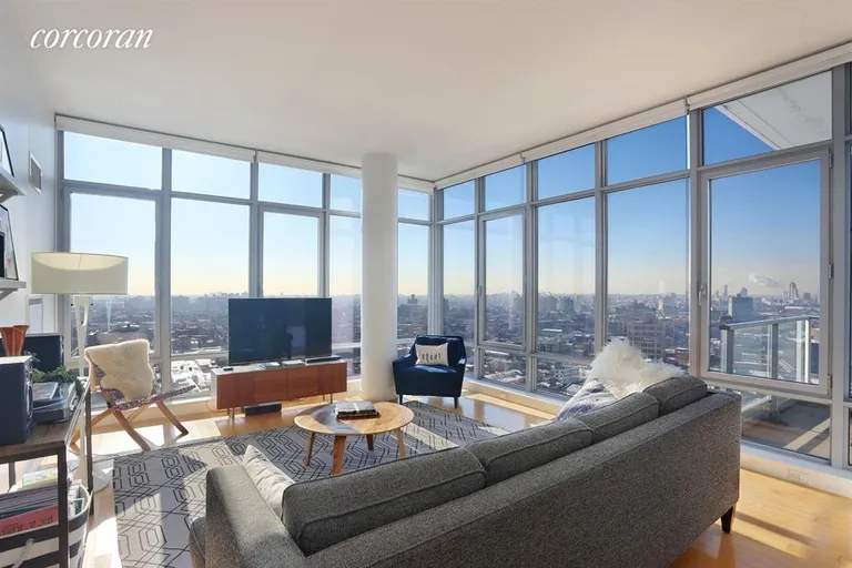 New York City Real Estate | View 1 NORTHSIDE PIERS, PH7 | room 1 | View 2