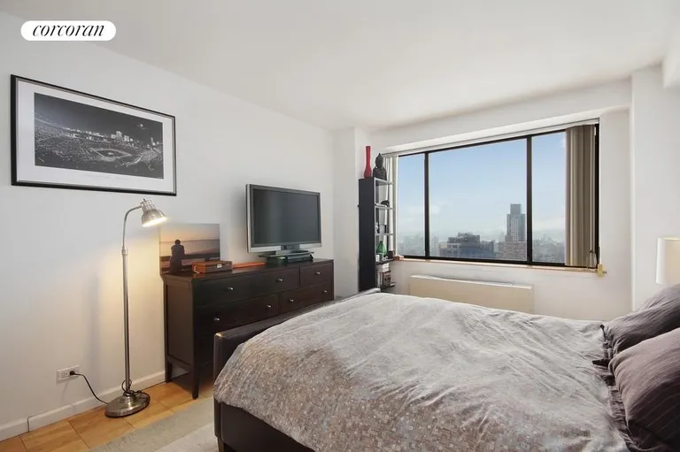 New York City Real Estate | View 45 East 25th Street, 39A | Large Bedroom with Skyline View! | View 4