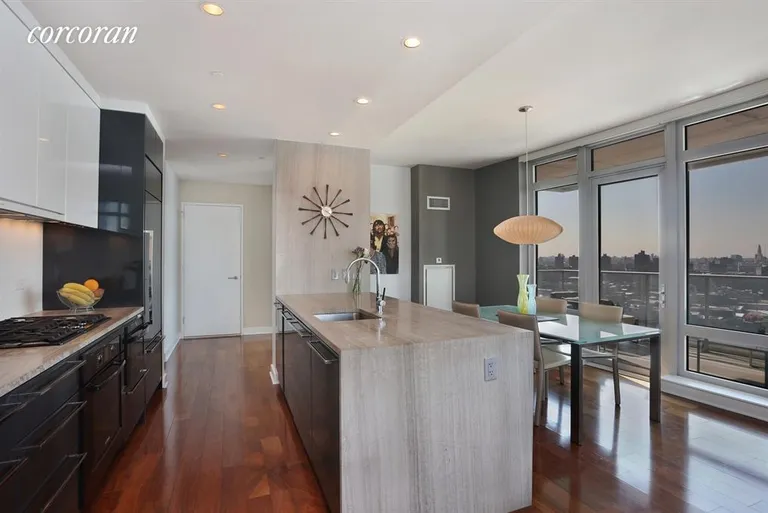 New York City Real Estate | View 2 Northside Piers, 23A | Kitchen | View 2