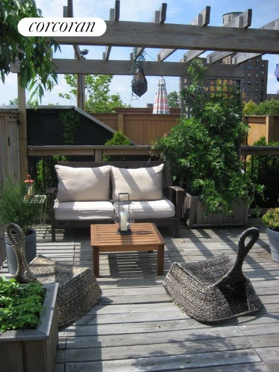 New York City Real Estate | View 167 Bond Street, 3 | Exclusive roof deck w charming trellis | View 8
