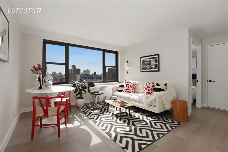 New York City Real Estate | View 175 West 95th Street, 21J | 1 Bed, 1 Bath | View 1