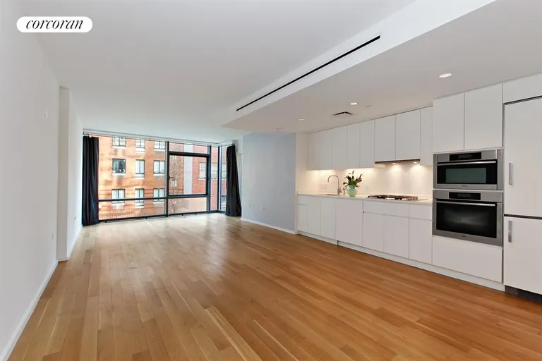 New York City Real Estate | View 425 West 53rd Street, 207 | Kitchen / Living Room | View 3