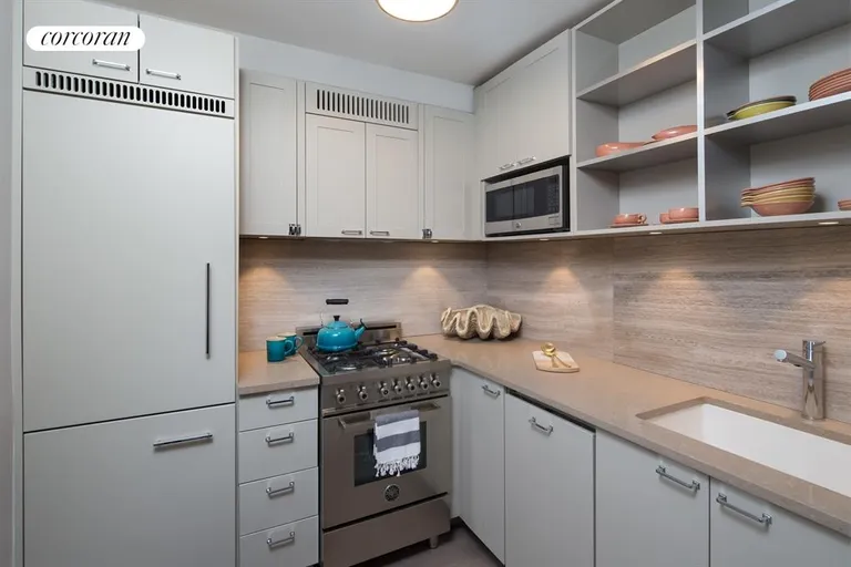 New York City Real Estate | View 100 West 93rd Street, 7A | Chef's kitchen with abundant cabinet space | View 2