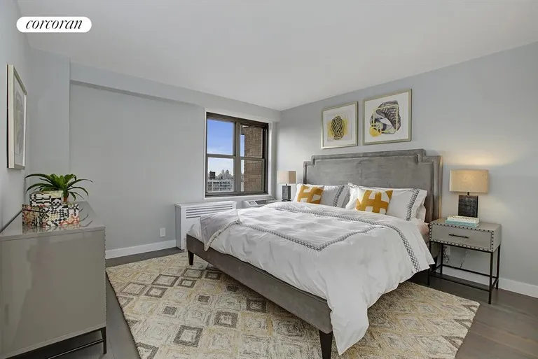 New York City Real Estate | View 175 West 95th Street, 17G | Master Bedroom | View 3