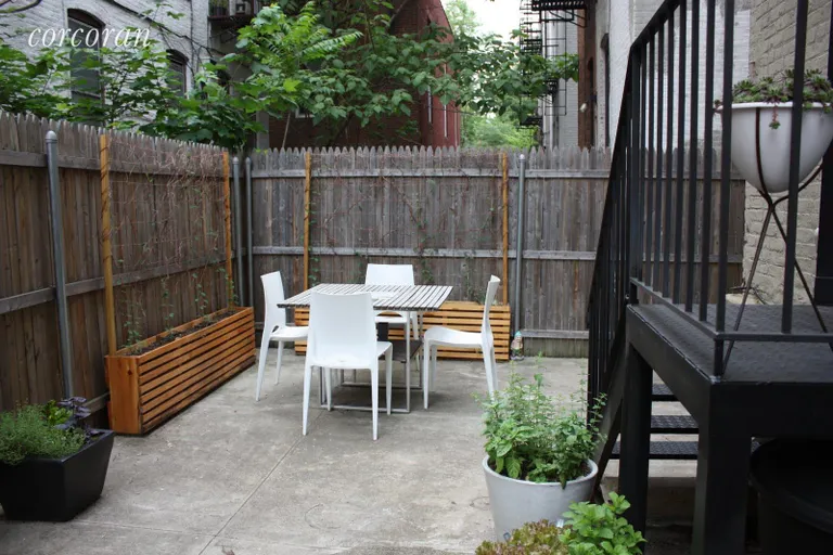 New York City Real Estate | View 226 Saint James Place, 1R | Back Yard  | View 7