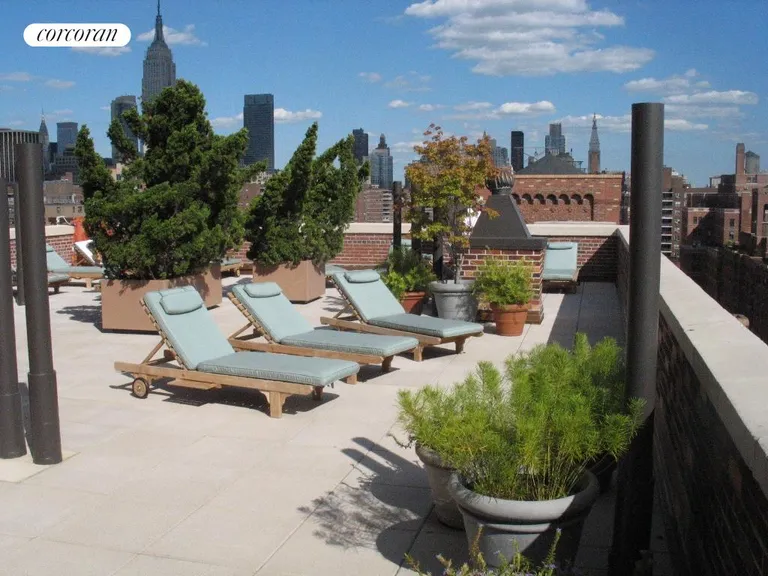 New York City Real Estate | View 410 West 24th Street, 6F | Amazing Roofdeck | View 6