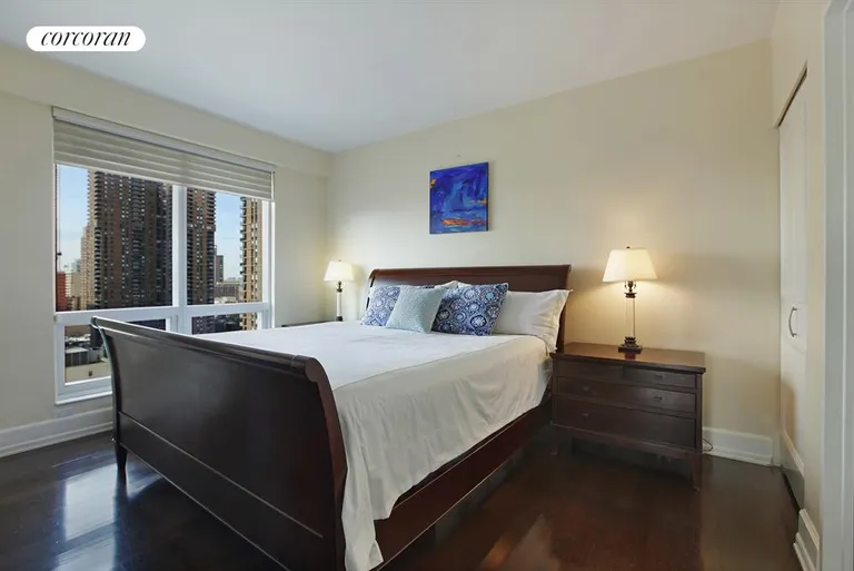 New York City Real Estate | View 350 West 42Nd Street, 16L | Master Bedroom | View 3