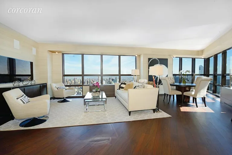 New York City Real Estate | View 146 West 57th Street, 72C | 2 Beds, 2 Baths | View 1