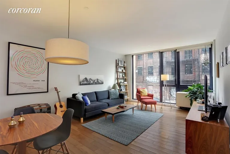 New York City Real Estate | View 70 Berry Street, 2E | 1 Bed, 1 Bath | View 1